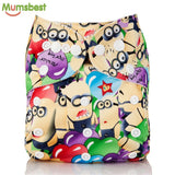 [Mumsbest] 2016 Washable Baby Cloth Diaper Cover Waterproof Cartoon Owl Baby Diapers Reusable Cloth Nappy Suit 0-2years 3-13kg