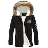 2016 Winter New Style Warm Men's Jacket Parka Thick Warm Fur Collar Long Cotton Jacket Men Comfortable Cotton Hooded Parka Men