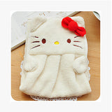 Baby Nursery Hand Towel baby bath towels Toddler Soft Plush Cartoon Animal Wipe Hanging Bathing Towel For Children Bathroom 2016