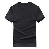 2016 New Solid color T Shirt Mens Black And White 100% cotton T-shirts Summer Skateboard Tee Boy Skate Tshirt Tops F18