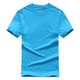 2016 New Solid color T Shirt Mens Black And White 100% cotton T-shirts Summer Skateboard Tee Boy Skate Tshirt Tops F18