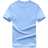 2016 New Solid color T Shirt Mens Black And White 100% cotton T-shirts Summer Skateboard Tee Boy Skate Tshirt Tops F18