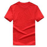 2016 New Solid color T Shirt Mens Black And White 100% cotton T-shirts Summer Skateboard Tee Boy Skate Tshirt Tops F18