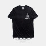 S-3XL Mens T Shirt YEEZY SEASON 3 i feel like pablo Tee short Sleeve O-neck T-Shirt Kanye West Letter Print Sportwear