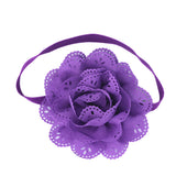 Fancy Kids Headband European American Style Korean Mesh Elastic Children's Hairband Baby Colorful Flower Cute Hair Accessories