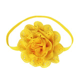 Fancy Kids Headband European American Style Korean Mesh Elastic Children's Hairband Baby Colorful Flower Cute Hair Accessories