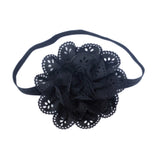 Fancy Kids Headband European American Style Korean Mesh Elastic Children's Hairband Baby Colorful Flower Cute Hair Accessories
