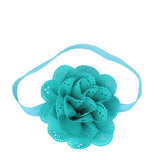 Fancy Kids Headband European American Style Korean Mesh Elastic Children's Hairband Baby Colorful Flower Cute Hair Accessories