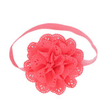 Fancy Kids Headband European American Style Korean Mesh Elastic Children's Hairband Baby Colorful Flower Cute Hair Accessories