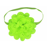 Fancy Kids Headband European American Style Korean Mesh Elastic Children's Hairband Baby Colorful Flower Cute Hair Accessories