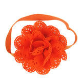 Fancy Kids Headband European American Style Korean Mesh Elastic Children's Hairband Baby Colorful Flower Cute Hair Accessories