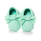 16 Colors Brand Spring Baby Shoes PU Leather Newborn Boys Girls Shoes First Walkers Baby Moccasins 0-18 Months