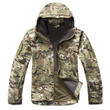 Mens TAD Gear soft shell fleece waterproof jackets Men tactical camouflage army military  clothes brand jacket