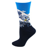 Free Shipping Fashion Art  Cotton Crew Socks  Painting Character Pattern for Women Men Harajuku Design Sox Calcetines Van Gogh