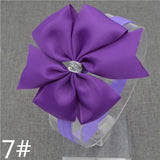 2016 Brand New Baby Silver Bow Headband Hair Bowknot Headbands Girls Bows Headband Toddler Headwear Infant Hair Accessories