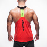 New Brand Shark Mens Tank Tops Stringer Bodybuilding Fitness Men's Tanks Clothes Gymshark Singlets