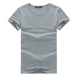 NEW men's Hot Sell 2016 Summer Style Cotton Short Sleeve Men's Fashion Top Quality Basic Solid T-Shirt Size S-4XL FreeShipping