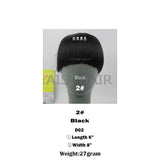 Clip in Bangs Fake Hair Extension Hairpieces False Hair Piece Clip on Front Neat Bang For Women Synthetic Hair Fringe Bangs 1PC