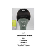 Clip in Bangs Fake Hair Extension Hairpieces False Hair Piece Clip on Front Neat Bang For Women Synthetic Hair Fringe Bangs 1PC