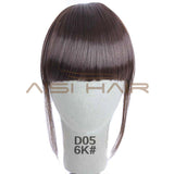 Clip in Bangs Fake Hair Extension Hairpieces False Hair Piece Clip on Front Neat Bang For Women Synthetic Hair Fringe Bangs 1PC