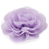 Retail 8.5cm Newborn Chiffon Petals Poppy Flower Hair Clips Rolled Rose Fabric Hair Flowers For Baby Girls Hair Accessories
