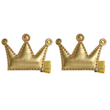 Kids Hair Clips 2PCS Hair Clips Girls Party Princess Leather Hair Style Buckle Diademas Para Meninas #2458