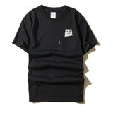 RIPNDIP T Shirt Men Wome 1:1 High Quality Cartoon Cat T-shirts Hip Hop Thrasher Rip n Dip RIPNDIP T Shirt Summer Tops tees