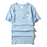 RIPNDIP T Shirt Men Wome 1:1 High Quality Cartoon Cat T-shirts Hip Hop Thrasher Rip n Dip RIPNDIP T Shirt Summer Tops tees