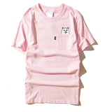 RIPNDIP T Shirt Men Wome 1:1 High Quality Cartoon Cat T-shirts Hip Hop Thrasher Rip n Dip RIPNDIP T Shirt Summer Tops tees