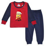 Hottest seller christmas 100% cotton long sleeve pijamas kids baby 2016 autumn clothing kids clothes free shipping