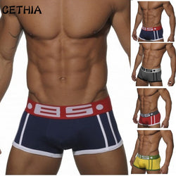 High quality brand men Underwear boxer Sexy cotton Cueca Boxers mens boxer shorts Gay Underwear Man male boy underpant slip