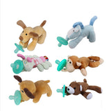 Mambobaby Baby Pacifier Clips Chain Infant Funny Toy Soother Holder Nipple Newborn Teether Safe Baby Supplie Feeding Animal Dog
