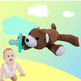 Mambobaby Baby Pacifier Clips Chain Infant Funny Toy Soother Holder Nipple Newborn Teether Safe Baby Supplie Feeding Animal Dog