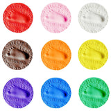 40g/11 Colors baby care Air Drying Soft Clay Baby Handprint Footprint Imprint Kit Casting Parent-child hand inkpad fingerprint