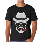 Discount 2016 new fashion summer t shirt men o-neck cotton comfortable t-shirt Casual tshirt homme Short sleeve Printing M-5XL