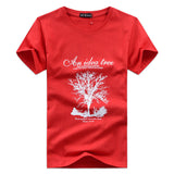 Discount 2016 new fashion summer t shirt men o-neck cotton comfortable t-shirt Casual tshirt homme Short sleeve Printing M-5XL