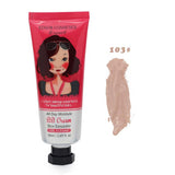 Music Flower Brand BB&CC Cream Korean Makeup Face Base Liquid Foundation Make Up Concealer Moisturizing Whitening Cosmetics 50ml