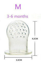 Momy And Angel Safe Baby Bottles Size S-M-L 4 Colors Nipple Fresh Food Milk Nibbler Feeder Feeding Tool For Children 's Day Gift