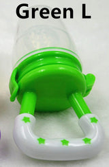 Momy And Angel Safe Baby Bottles Size S-M-L 4 Colors Nipple Fresh Food Milk Nibbler Feeder Feeding Tool For Children 's Day Gift