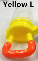 Momy And Angel Safe Baby Bottles Size S-M-L 4 Colors Nipple Fresh Food Milk Nibbler Feeder Feeding Tool For Children 's Day Gift