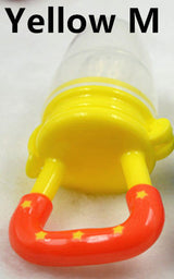 Momy And Angel Safe Baby Bottles Size S-M-L 4 Colors Nipple Fresh Food Milk Nibbler Feeder Feeding Tool For Children 's Day Gift