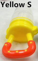 Momy And Angel Safe Baby Bottles Size S-M-L 4 Colors Nipple Fresh Food Milk Nibbler Feeder Feeding Tool For Children 's Day Gift