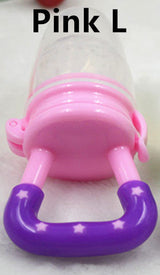 Momy And Angel Safe Baby Bottles Size S-M-L 4 Colors Nipple Fresh Food Milk Nibbler Feeder Feeding Tool For Children 's Day Gift
