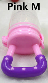 Momy And Angel Safe Baby Bottles Size S-M-L 4 Colors Nipple Fresh Food Milk Nibbler Feeder Feeding Tool For Children 's Day Gift