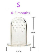 Momy And Angel Safe Baby Bottles Size S-M-L 4 Colors Nipple Fresh Food Milk Nibbler Feeder Feeding Tool For Children 's Day Gift