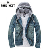 2017 New Hot selling Casual Fashion Men's Denim Jacket High Qality Comfortable Male Cowboy Jacket Plus Size M-XXXL MWJ089