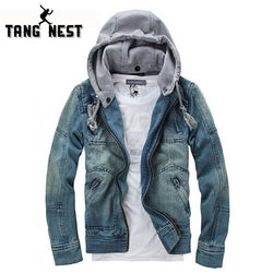 2017 New Hot selling Casual Fashion Men's Denim Jacket High Qality Comfortable Male Cowboy Jacket Plus Size M-XXXL MWJ089