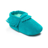 Hot PU Suede Leather Newborn Baby Boy Girl Baby Moccasins Soft Moccs Shoes Bebe Fringe Soft Soled Non-slip Footwear Crib Shoe