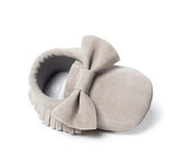 Hot PU Suede Leather Newborn Baby Boy Girl Baby Moccasins Soft Moccs Shoes Bebe Fringe Soft Soled Non-slip Footwear Crib Shoe