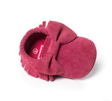 Hot PU Suede Leather Newborn Baby Boy Girl Baby Moccasins Soft Moccs Shoes Bebe Fringe Soft Soled Non-slip Footwear Crib Shoe